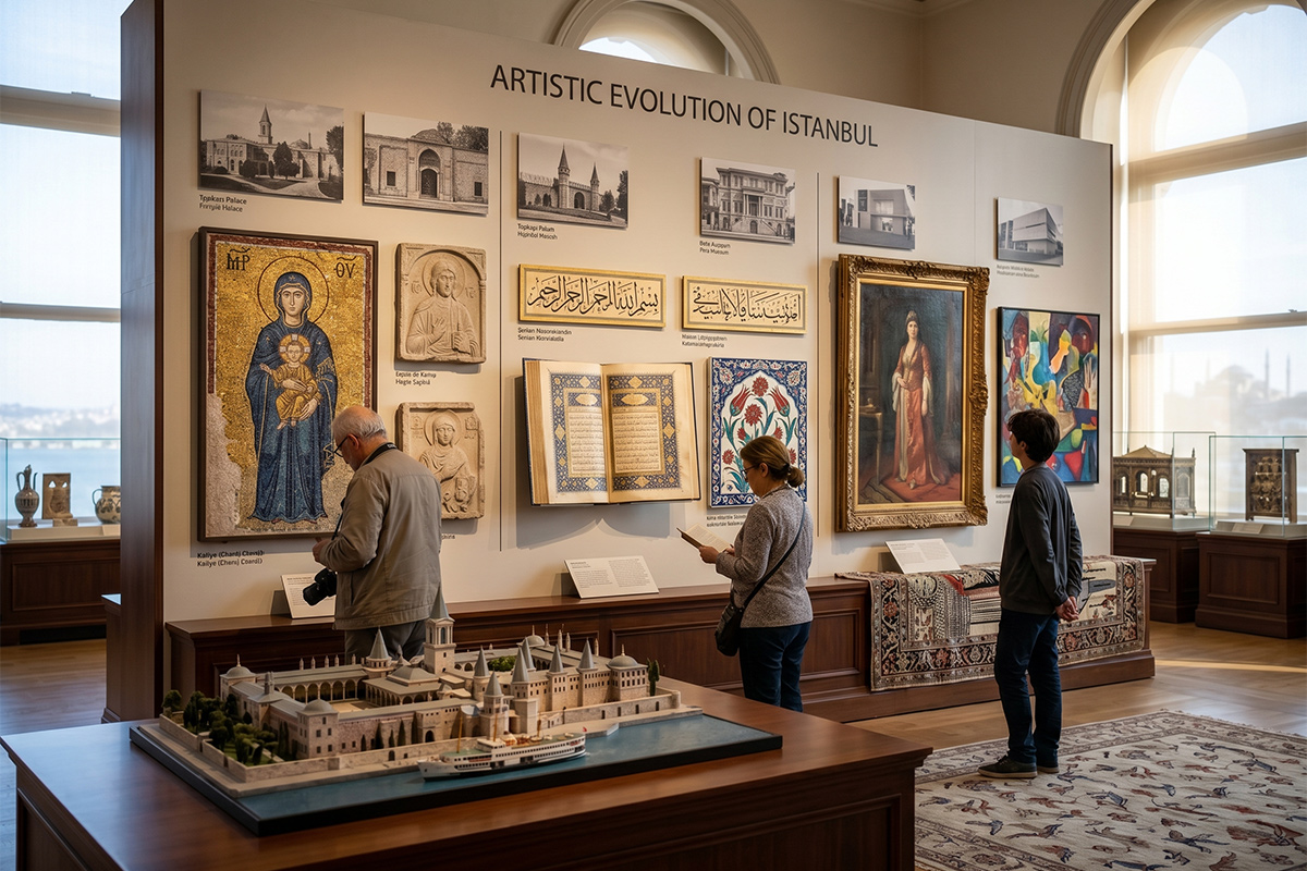 Exploring the Artistic Evolution of Istanbul\'s Museums
